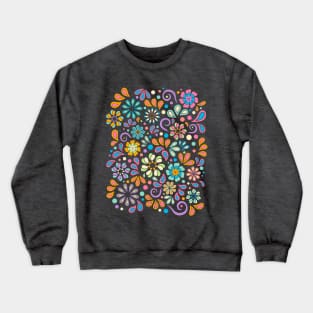 Retro Hippie Vintage Design Crewneck Sweatshirt